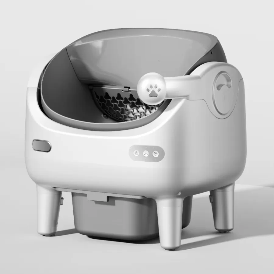 Anti-Pinch Smart Cat Litter Box
